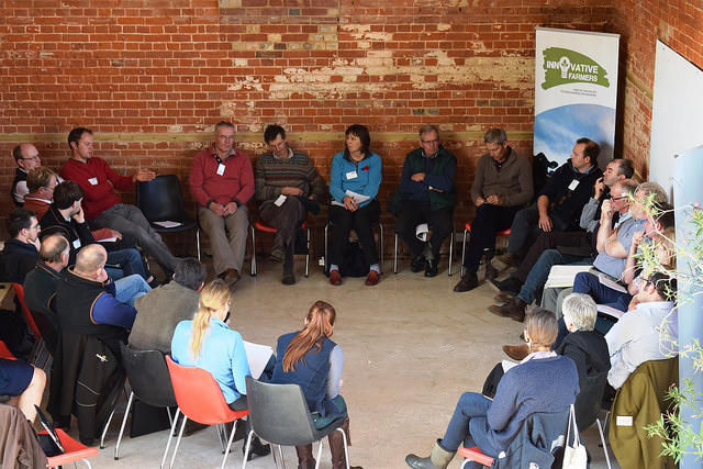 Cover crop group meeting