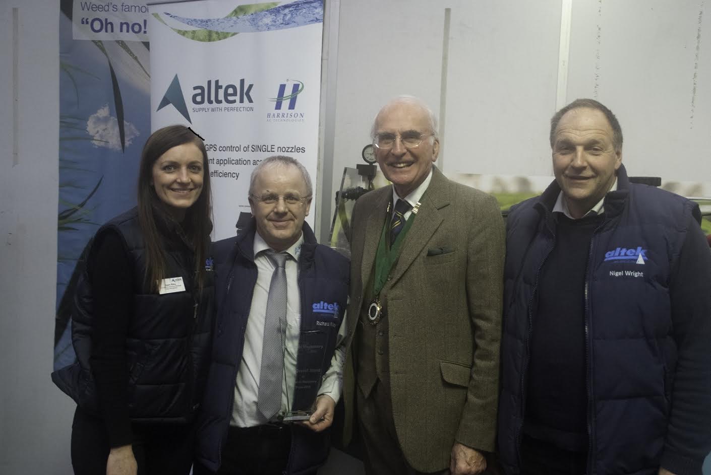 Altek won Best Overall Stand in Show and Best Agricultural Stand in Show
