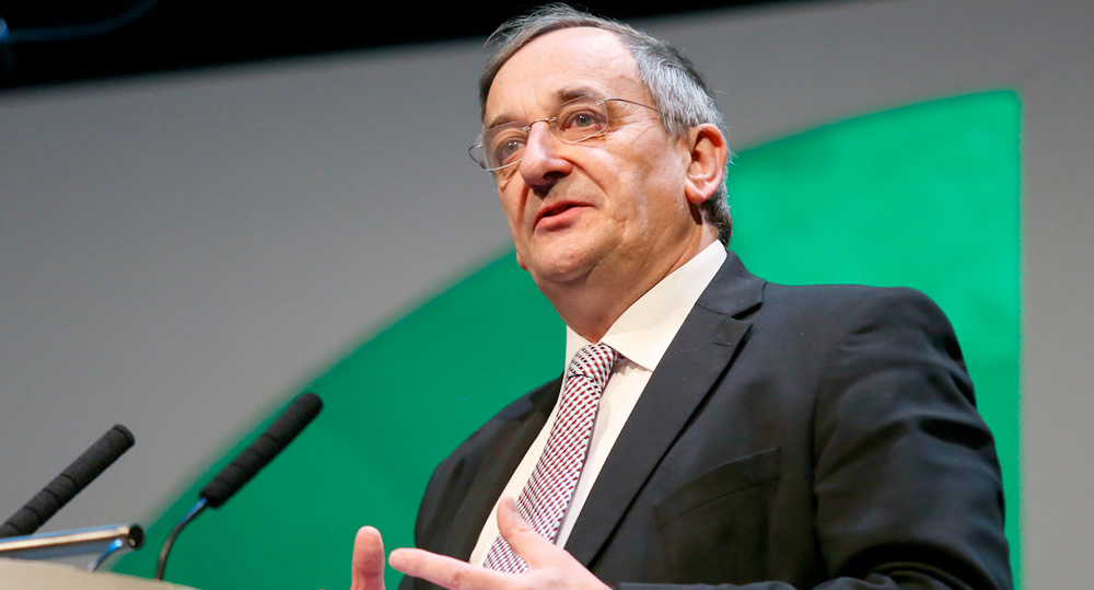 NFU president Meurig Raymond said he had 'constructive and robust discussions' with the Defra secretary on post-Brexit farming