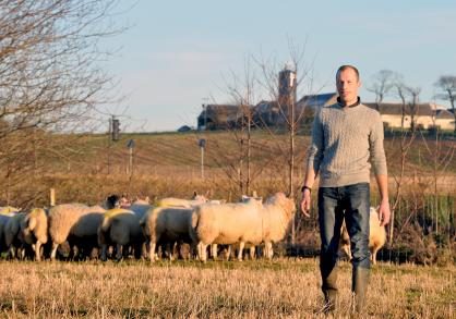 Girtridge Farm near Dundonald in Ayrshire, run by 27-year-old John Howie