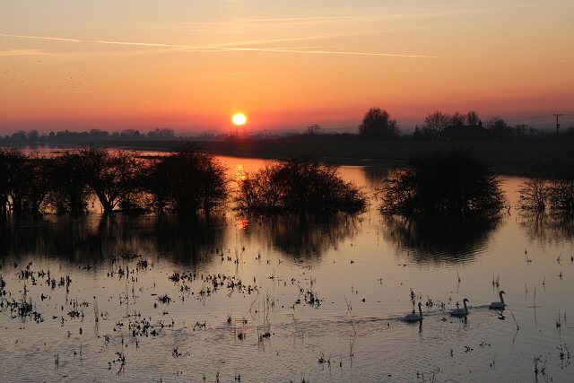 Torrential rain associated with Storm Desmond caused serious flooding in the region