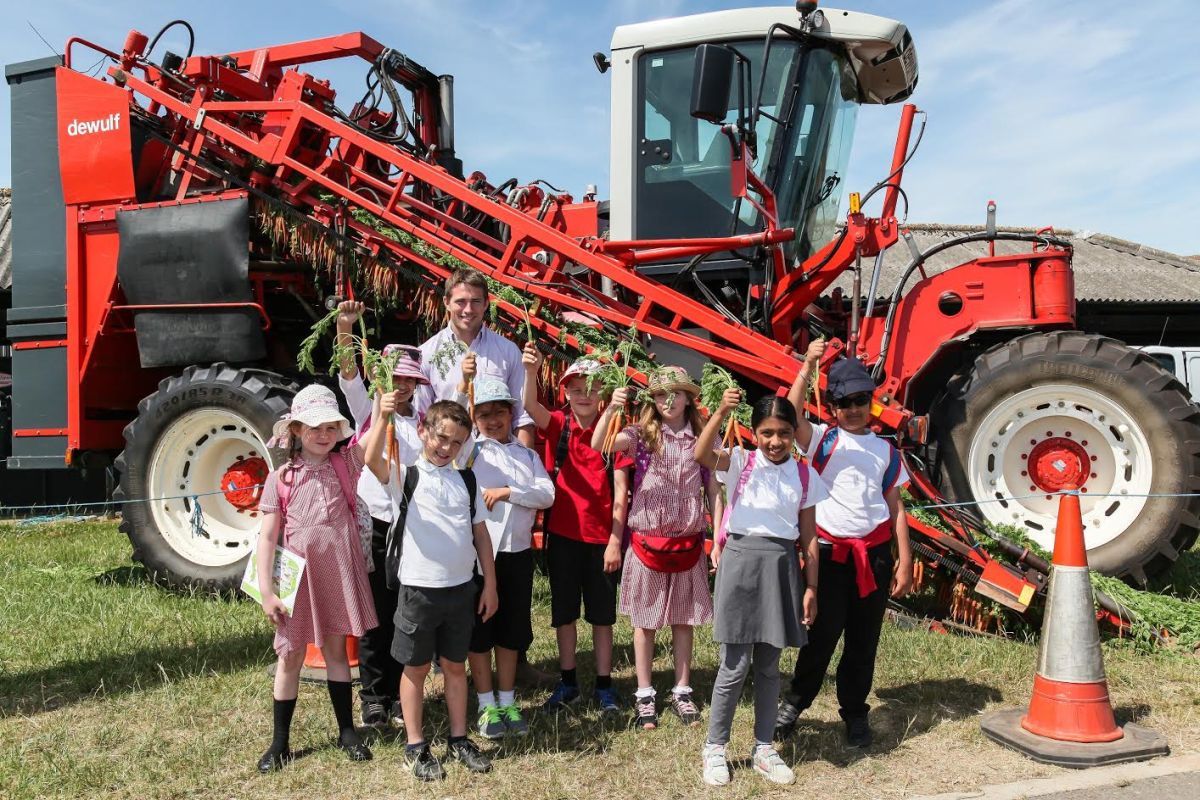 Thousands of schoolchildren will now learn more about British food and farming thanks to a major financial boost