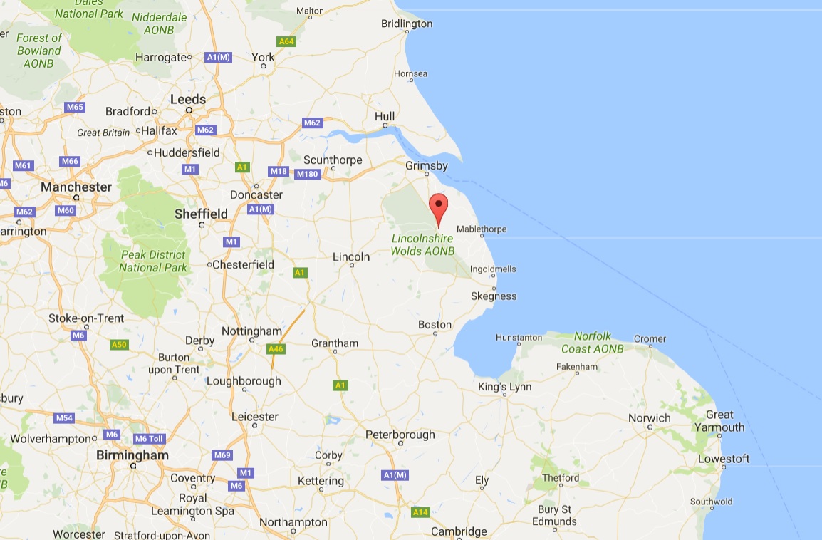 More than 5,000 birds at the farm have been affected (Louth, north Lincolnshire - Google Maps)