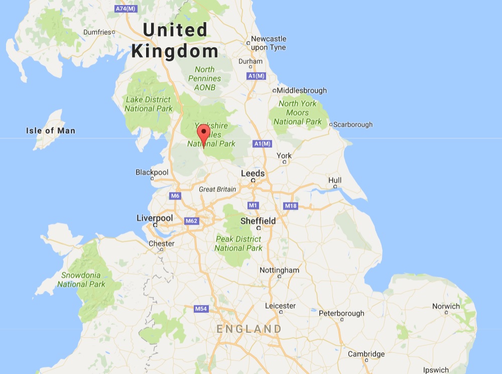 Bird flu has been found in backyard poultry near Settle in North Yorkshire (Photo: Google Maps)