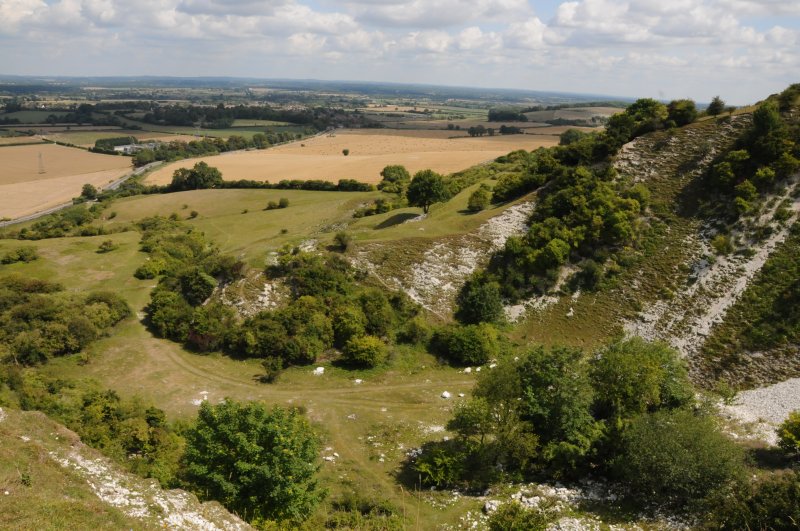 Malling Down nature reserve near Lewes, East Sussex