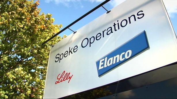  The Elanco Animal Health manufacturing plant in Speke has announced major cutbacks that could lead to 140 job losses. (Photo: Elanco)