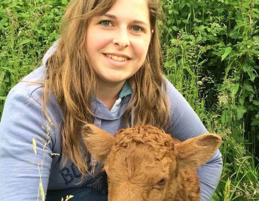Harper Adams University student Loretta Holder has realised her passion is to work in animal nutrition
