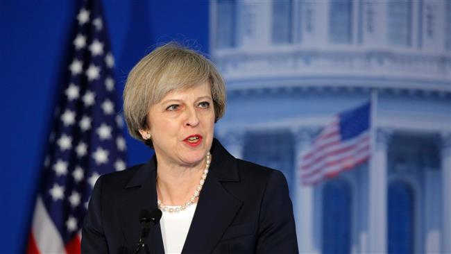 Theresa May spoke at a Republican convention in Philadelpia about the special relationship between the US and UK