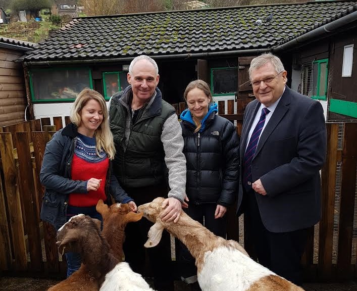 Bristol Freemasons give £38,000 to help disadvantaged young ‘Urban Farmers’