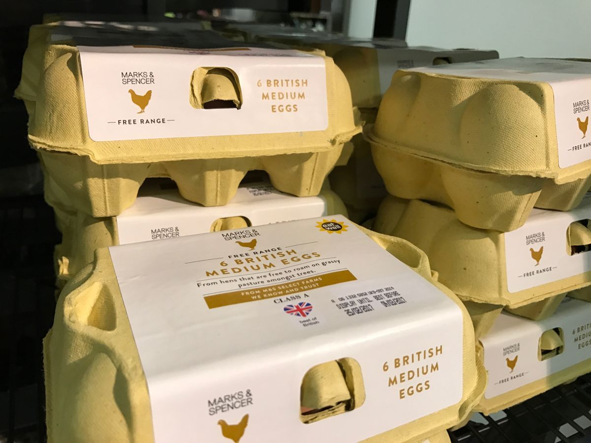 Supermarkets are expecting a shortage of two million free range eggs on 1st March