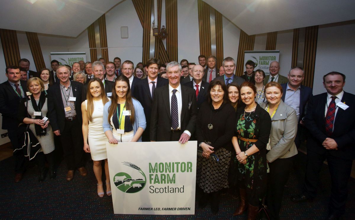 Potential of Monitor Farm initiative was highlighted to MSPs in Holyrood