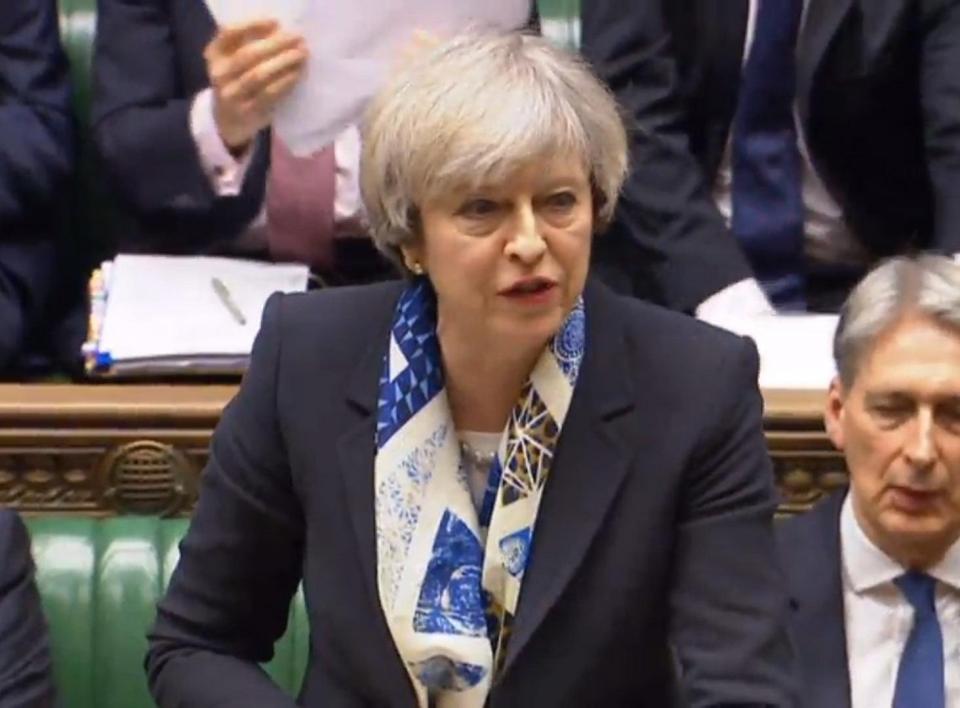 The PM said ministers were in talks with the devolved administrations over which powers would be returned from Brussels