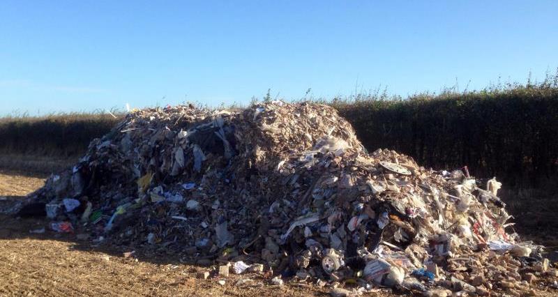 'Fly-tipping is the scourge of the countryside', the NFU said