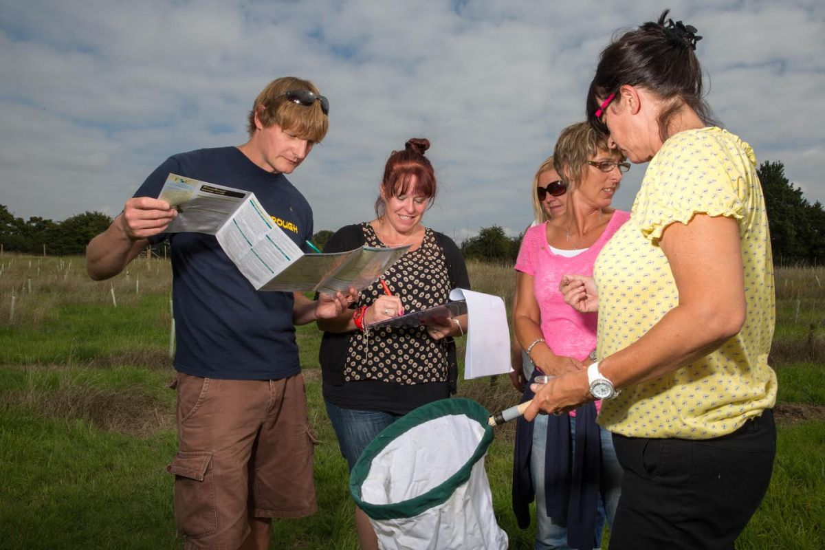 Teachers learning about the possibilities for educational activities on farm
