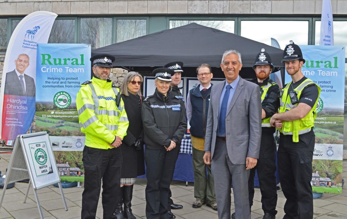 Derbyshire PCC joins force to unveil new rural crime taskforce