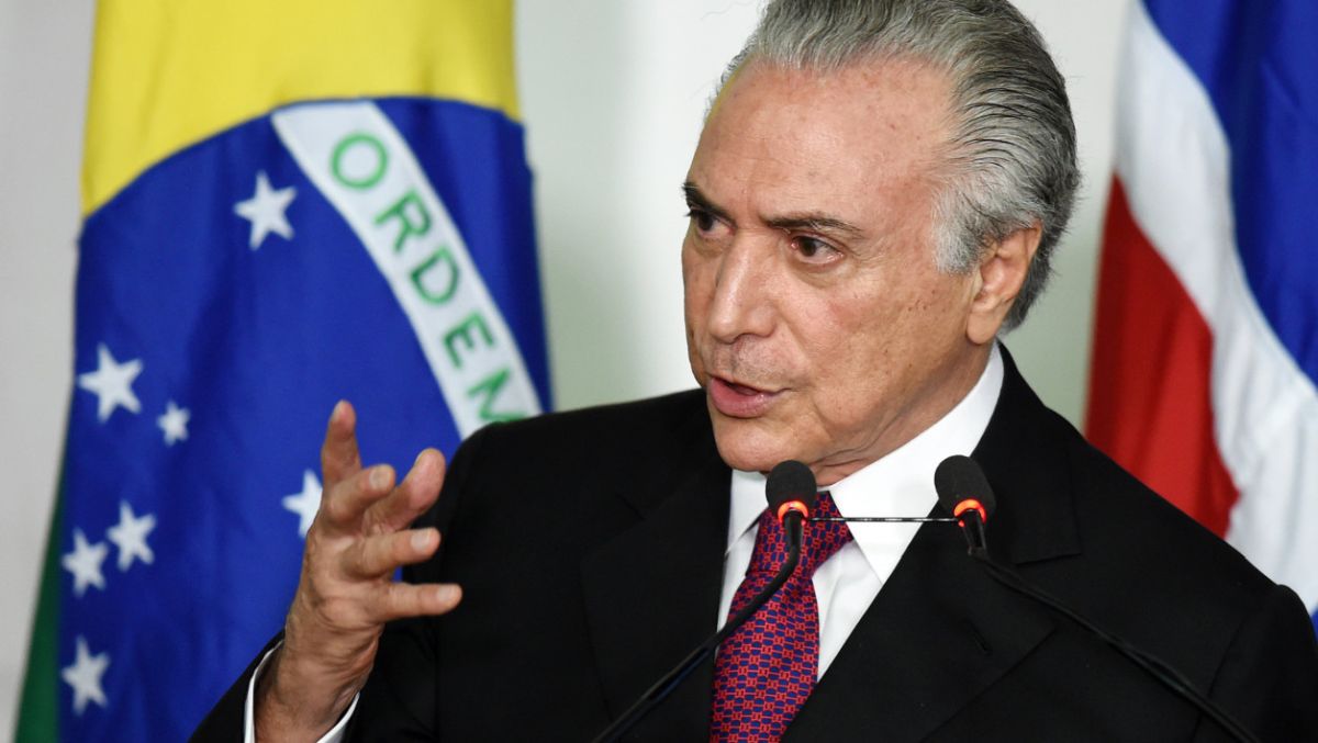Brazil's President Michel Temer tried to reassure partners on Sunday 19 March