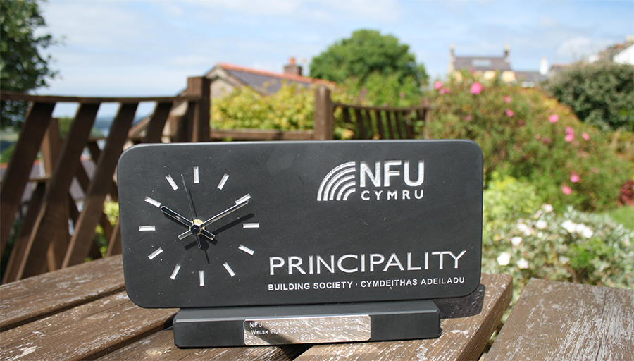 The award champions farmers throughout Wales