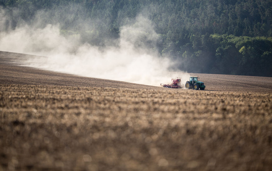 The study says farming is becoming riskier under climate change