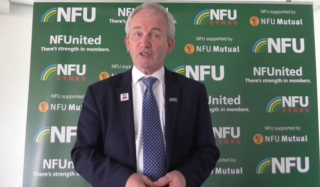 Stephen James, NFU Cymru President says the number one priority from the Article 50 negotiations is that the UK secures a trade deal with the EU