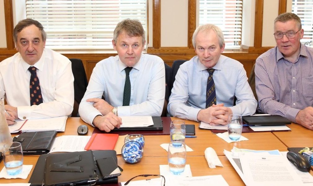 The four UK farming union Presidents meeting in Belfast to discuss Brexit