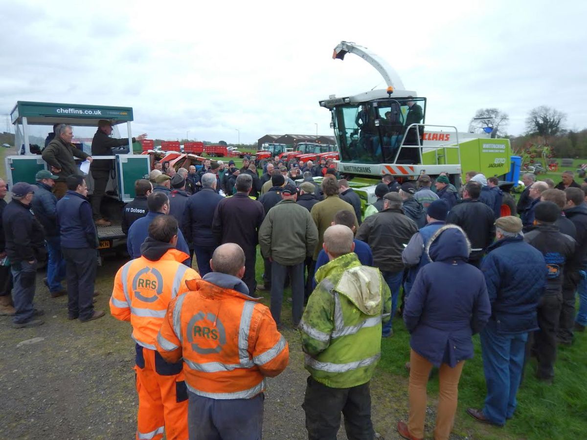 Over £1.6m of machinery found new homes with dealers and farmers attending from throughout the UK