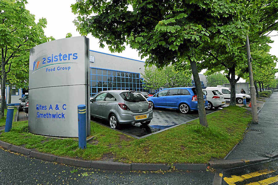 The 2 Sisters factory in Smethwick