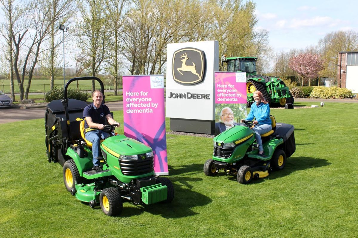 ‘Driving the Distance for Dementia’ Challenge, an attempt to break the Guinness World Record for driving a lawn tractor from John O'Groats to Land's End