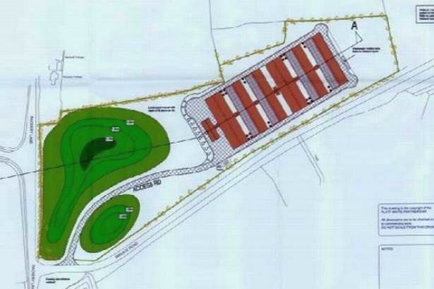  Proposals for a poultry development at Llay in Wrexham (Photo: Wrexham County Borough Council)