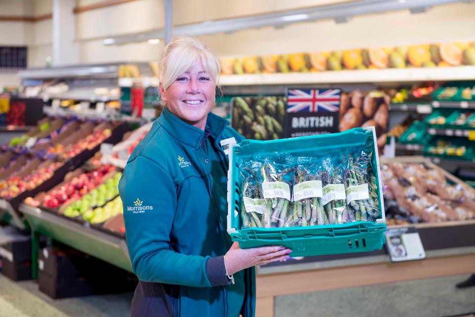 The wonky asparagus will be the cheapest on the market (Photo: Morrisons)