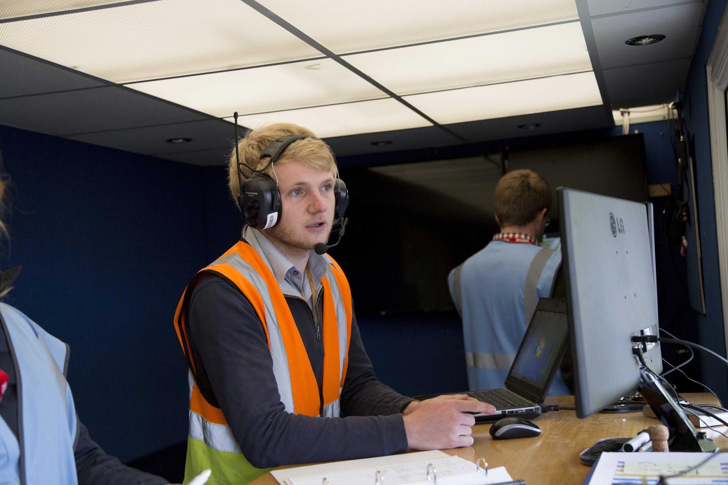 Martin Abell in Mission Control