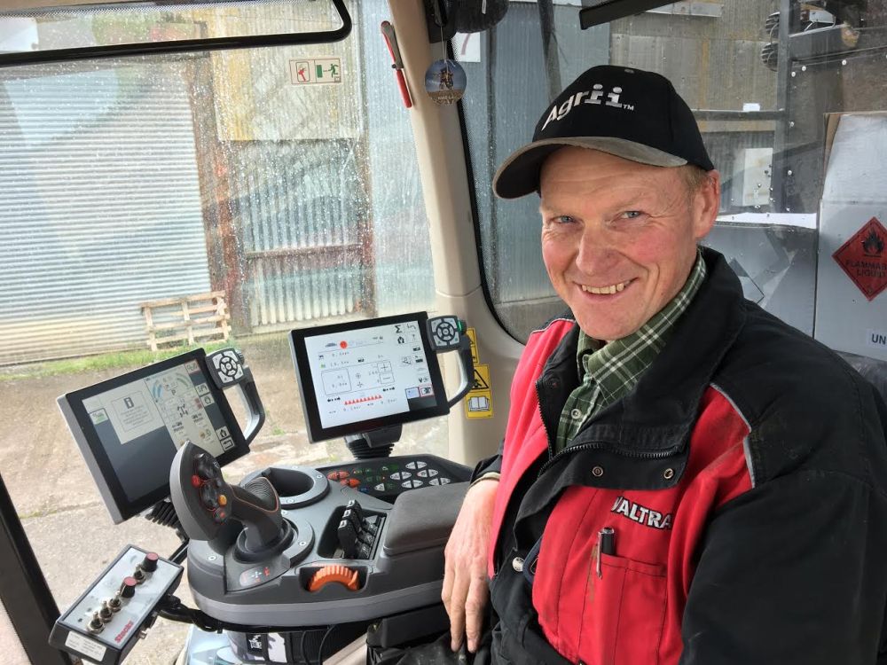 Farmer Nigel Durdy who farms at Shawfield Farm, Haxley, Doncaster