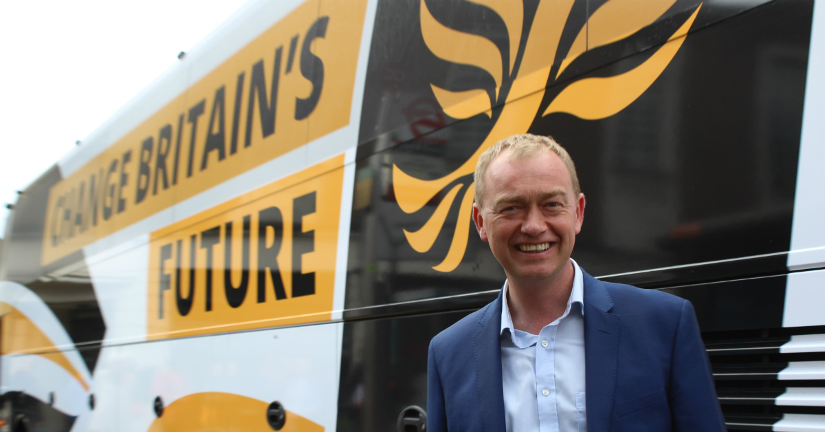 The party said the vote to leave the EU puts farming and agricultural businesses in 'huge danger' (Photo: Liberal Democrats)