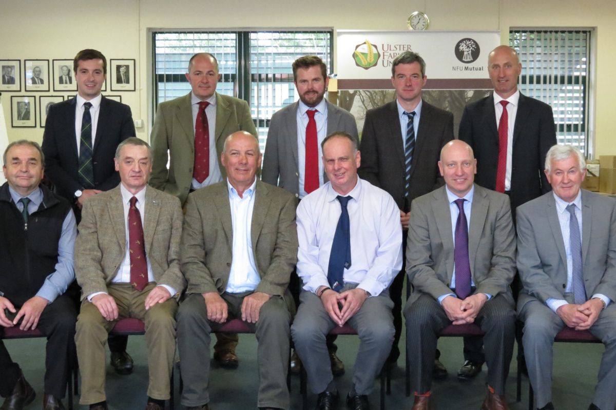 Livestock representatives from UK farming unions and groups (Photo: @UFUHQ)