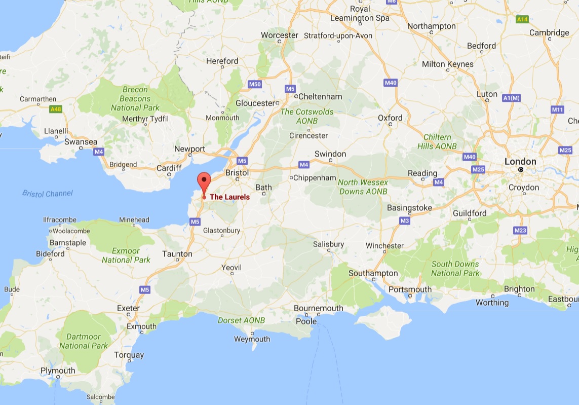 The farmer died on his farm in North Somerset (Photo: Google Maps)