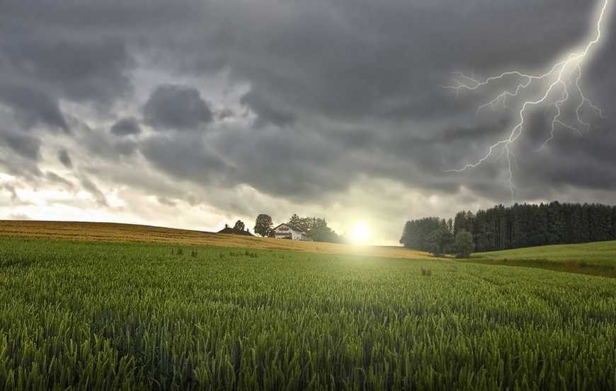 The extreme rainfall is forecast across a large part of the UK today