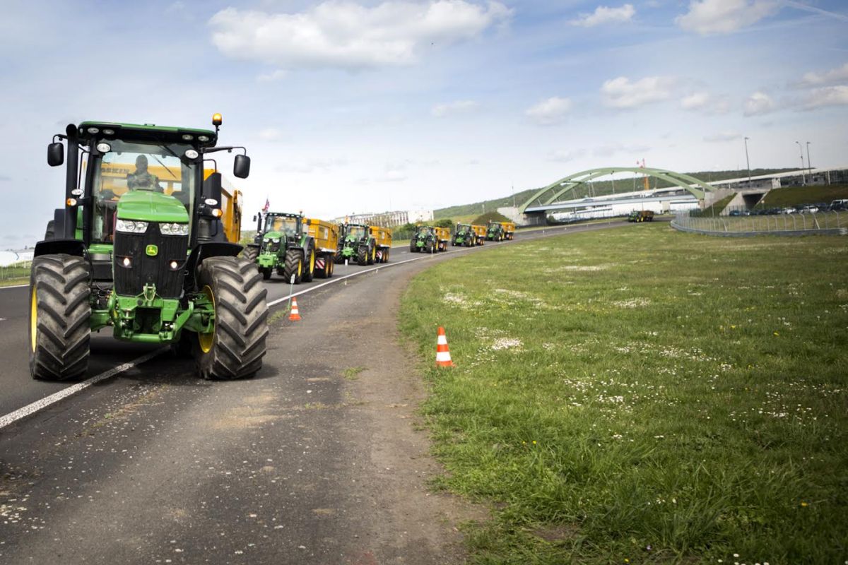 Sam Graham, a farmer from Killinchy in County Down, has been crowned Europe's best tractor driver
