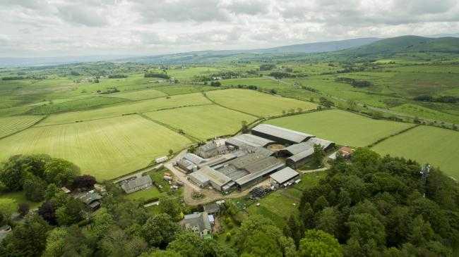 The farm has 'cutting edge' DeLaval robotic technology