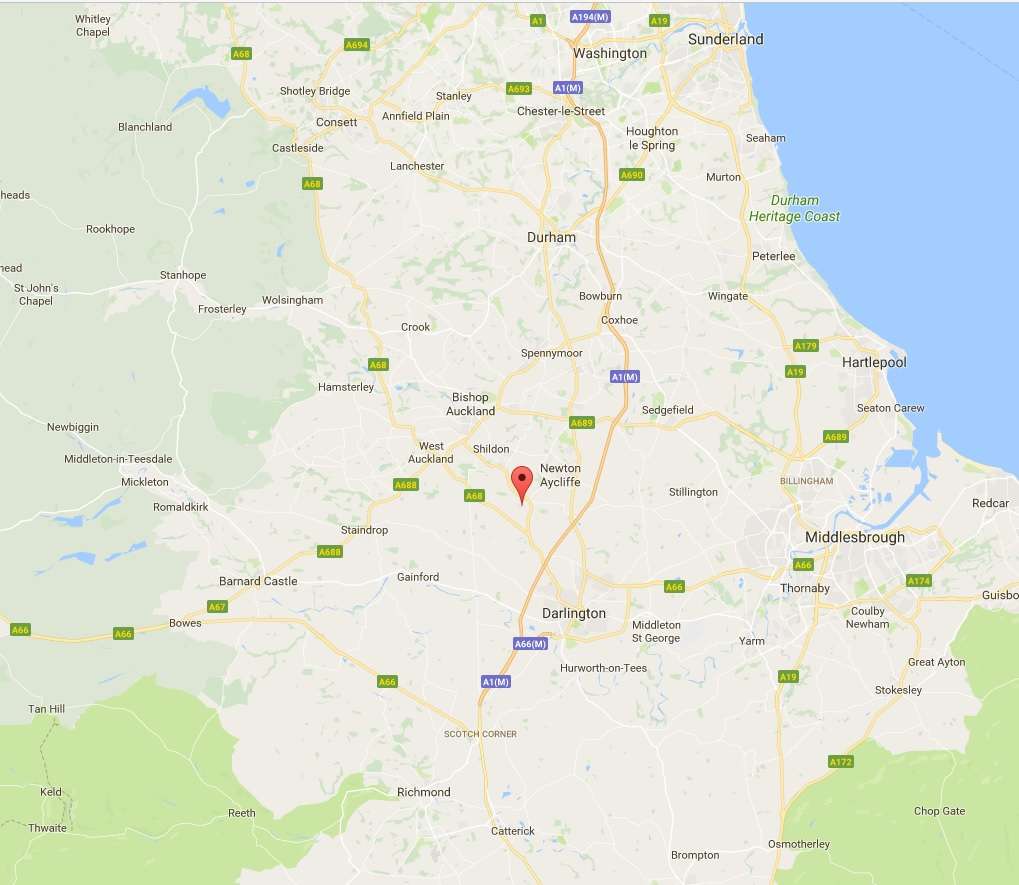 Heighington, County Durham (Google Maps)