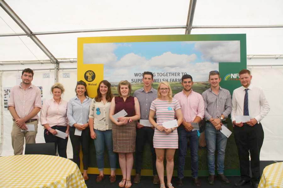 Ten young farmers from across Wales will now travel the world to learn more about farming