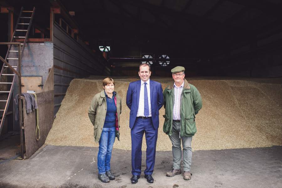 New biomass boiler will help reduce fossil fuel consumption and increase grain yield