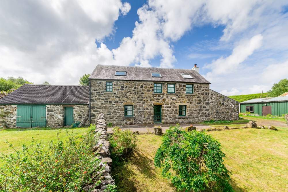 The farm is centred around Druimghigha Farmhouse