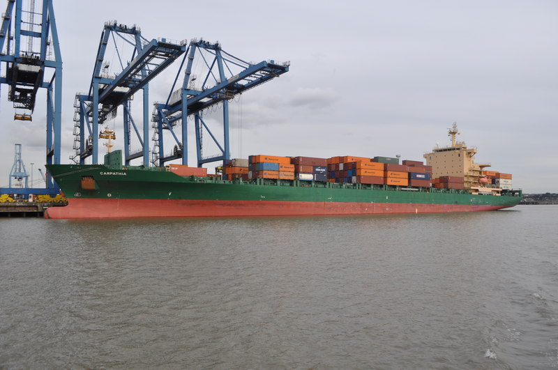 Port of Tilbury, Essex - the principal port for London