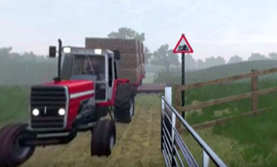 The safety video aims to drastically cut the amount of farm accidents involving trains