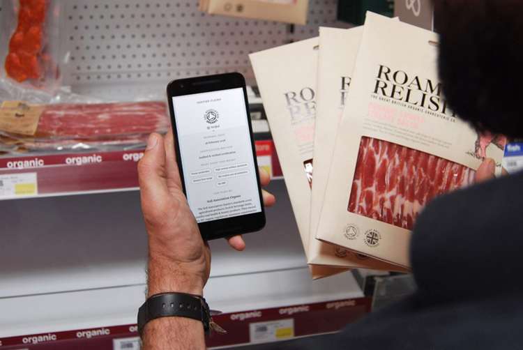 With a simple scan, consumers will be able to delve deep into their food's journey (Photo: Provenance/Soil Association)