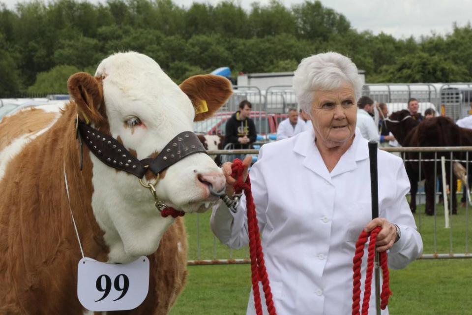 Thelma Gorman (Photo: The Northern Ireland Simmenthal Breeders' Club)