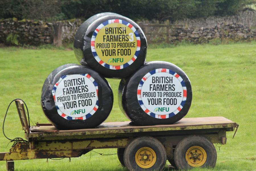 Farmers in the area have said they want to remind everyone how proud they are to produce food for the nation