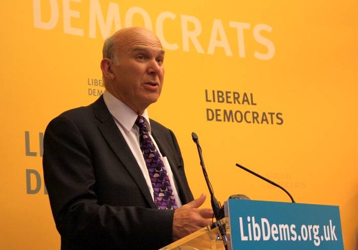 Liberal Democrat leader Vince Cable