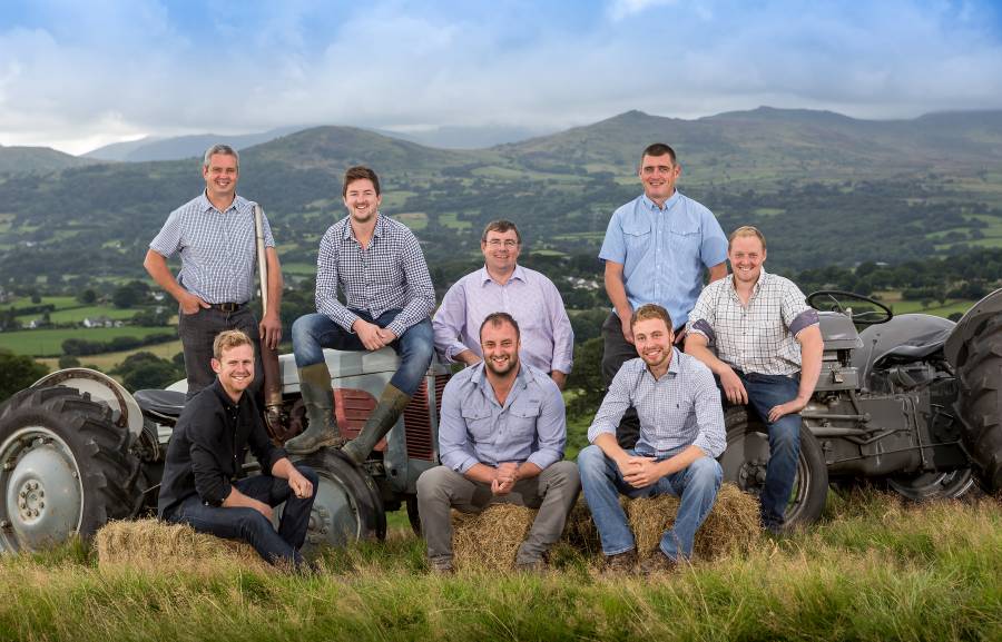 North Wales sheep producers celebrate their new company ‘Ffermydd Teuluol – Family Farms’