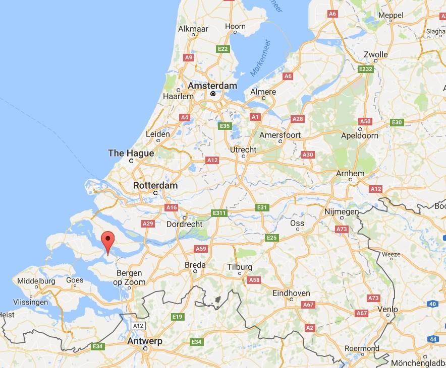 The outbreak happened in the Zeeland region of the Netherlands