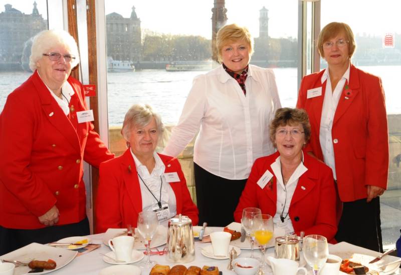 Sue Woodall, its chair for the past decade (pictured, middle), is standing down in March